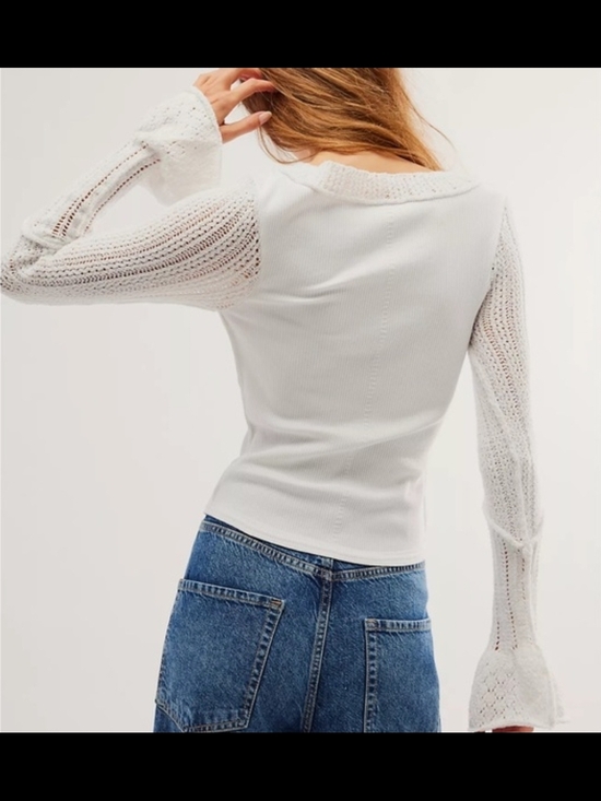 Free People Cuffing Season Top Size Small - Picture 4 of 6